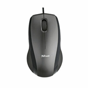 Mouse optic usb Trust Carve negru, office, rezistent, ergonomic