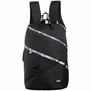 Rucsac Zipit Looper Premium - negru cu camuflaj