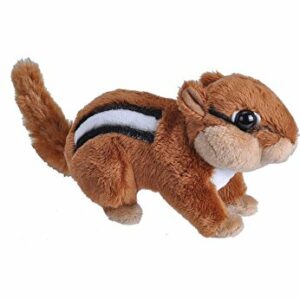 Jucarie plus Wild Republic - Veverita siberiana Chipmunk, 13 cm