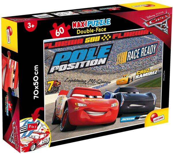 Puzzle de colorat maxi - Cars 3 (60 piese)