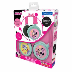 Casti pliabile, Lexibook, cu fir, Disney Minnie Mouse