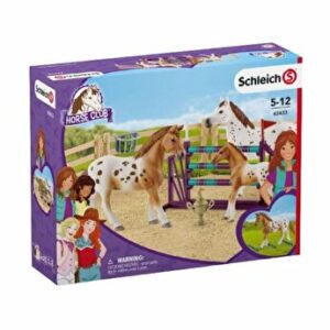 Set figurine, Antrenament de turneu Horse Club Lisa, Schleich