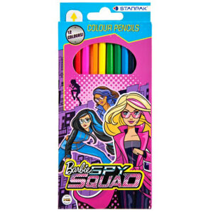 Creioane colorate Starpak, Barbie, 12 buc