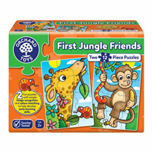 Puzzle Primii prieteni din jungla - Firs jungle friends