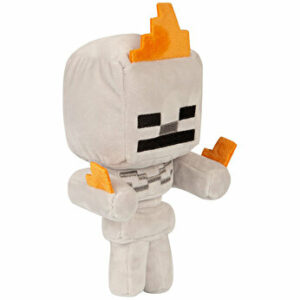 Plus Minecraft, Happy Explorer, Skeleton on Fire