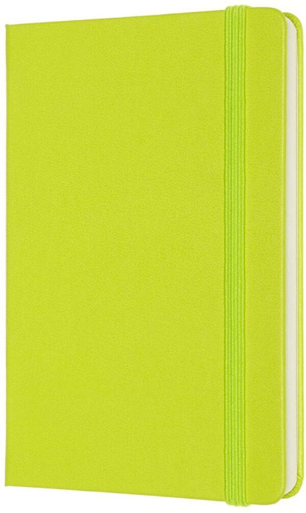 Carnet Moleskine - Classic Plain Pocket Notebook Hardcover - Lemon Green | Moleskine - imagine 2