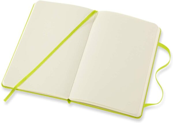 Carnet Moleskine - Classic Plain Pocket Notebook Hardcover - Lemon Green | Moleskine - imagine 4