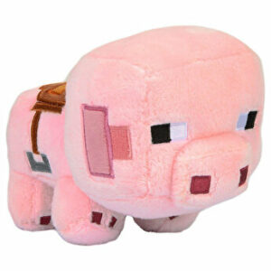 Plus Minecraft Happy Saddled Pig