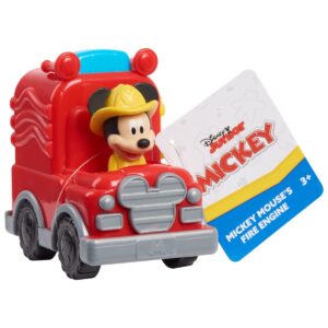 Figurina Mickey Mouse, in masinuta, 38737