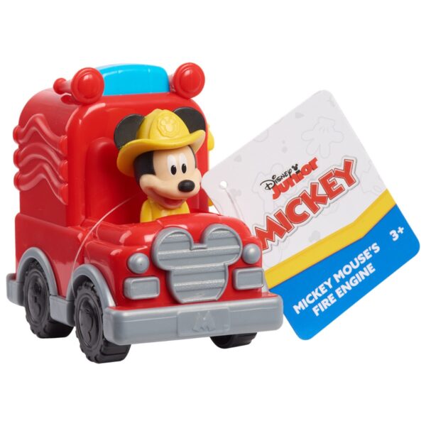Figurina Mickey Mouse, in masinuta, 38737