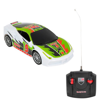 39566 001w masinuta cu telecomanda globo racing car verde 2