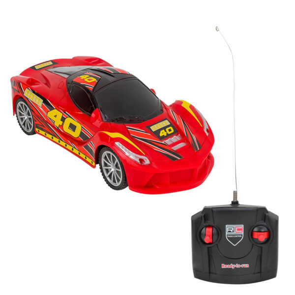 39566 002w masinuta cu telecomanda globo racing car rosu 1