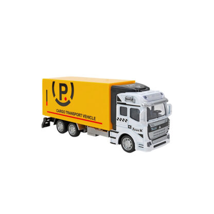 39622 008w camion globo die cast pull back go galben s