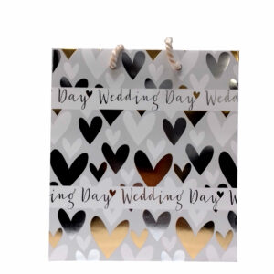 Punga pentru cadouri - Wedding Hearts | Glick