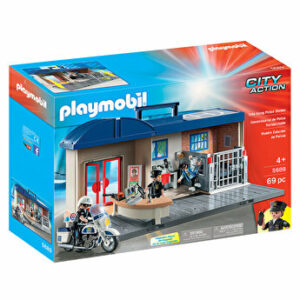 Playmobil City Action - Set mobil Statie de Politie