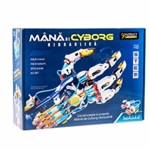 Kit constructie - Mana de Cyborg hidraulica, limba romana