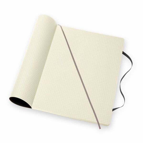 Carnet - Moleskine Classic Squared Paper Notebook - Soft Cover - Black | Moleskine - imagine 2