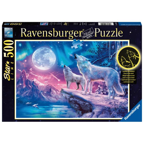 PUZZLE URLETUL LUIPLOR LA AMURG, 500 PIESE