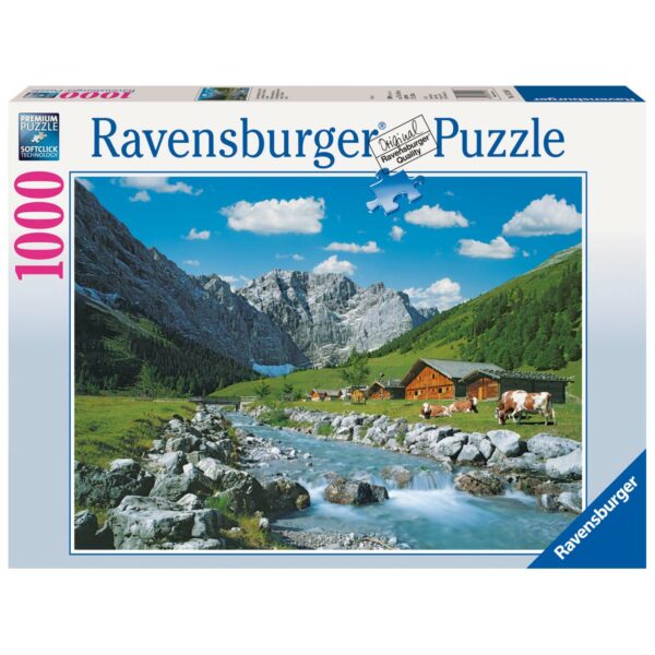 PUZZLE MUNTI DIN AUSTRIA, 1000 PIESE