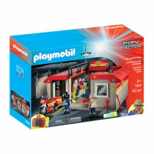 Set Playmobil City Life - Statie de pompieri