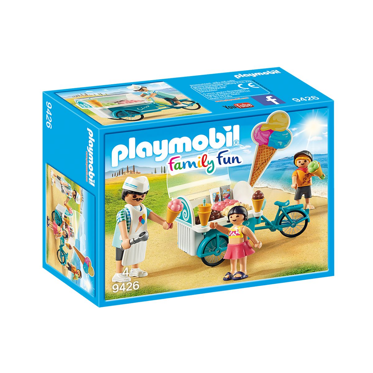 Set Playmobil Family Fun Summer Villa - Aparat De Inghetata Mobil
