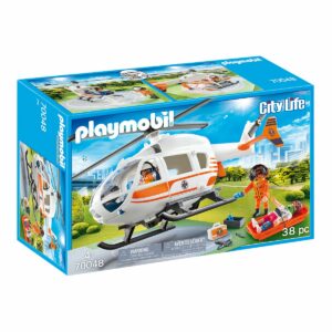 Set Playmobil City Life Rescue - Elicopter de salvare