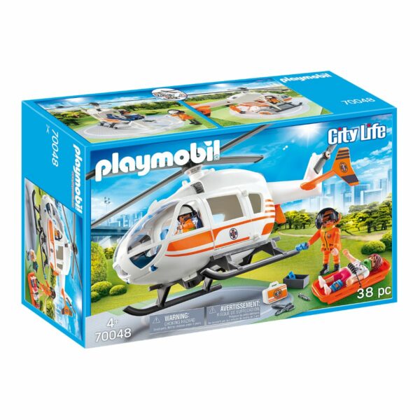 4008789700483 pm70048 001w set playmobil city life rescue elicopter de salvare 1