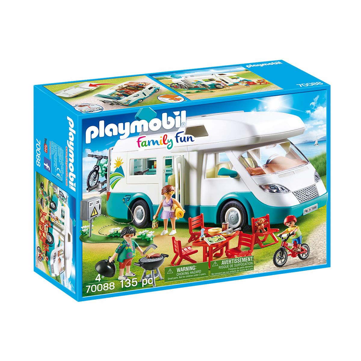 Set Playmobil Family Fun Camping - Rulota camping 1 Set Playmobil Family Fun Camping - Rulota camping
