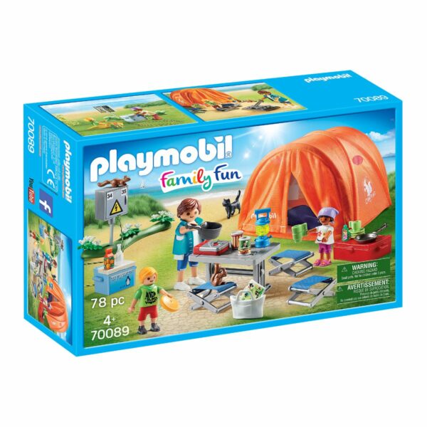 Set Playmobil Family Fun Camping - Cort camping