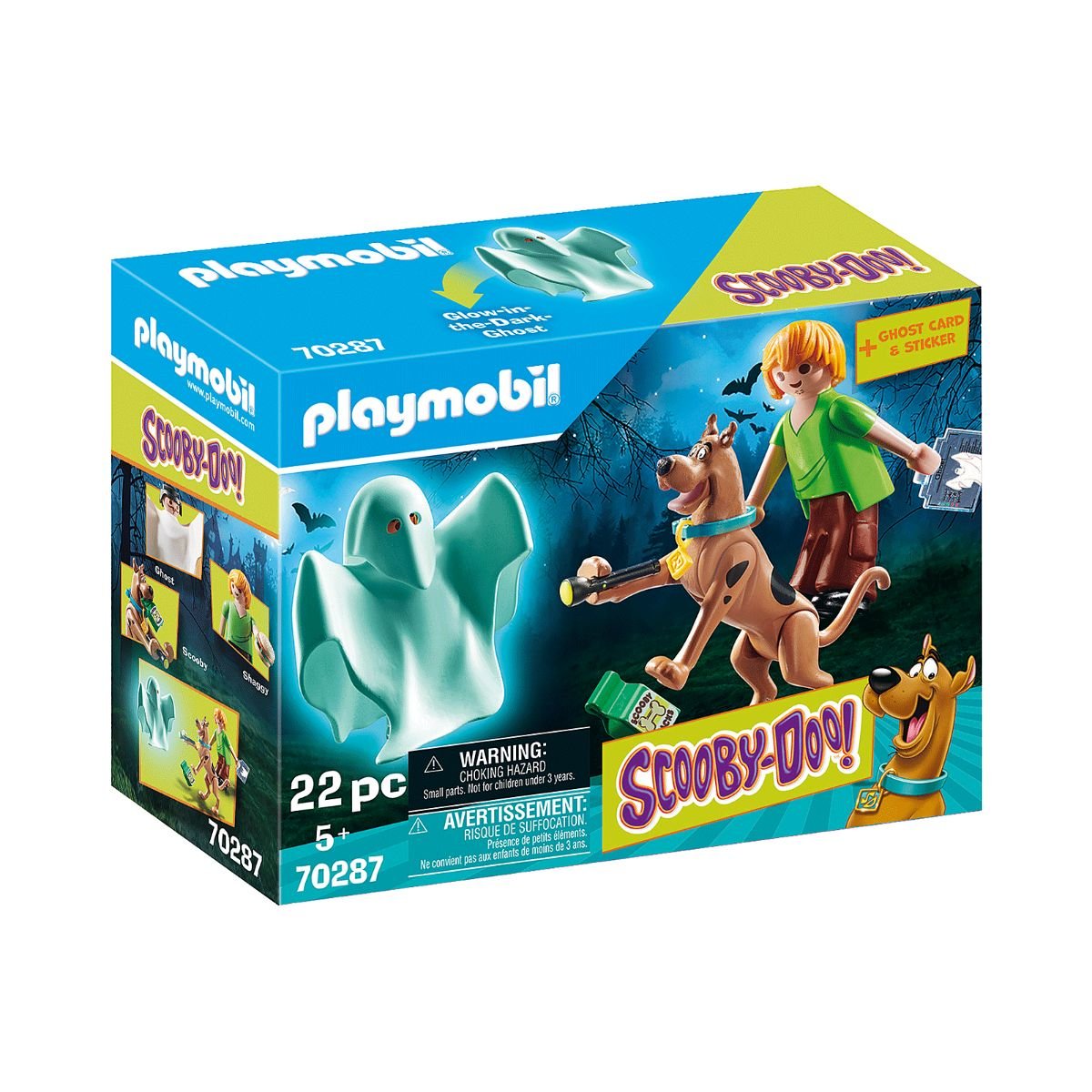 Set Playmobil Scooby Doo - Scooby si Shaggy cu fantoma