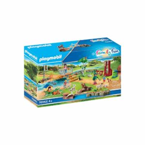 Set Playmobil Family Fun Large Zoo - Tarcul animalelor de la Zoo