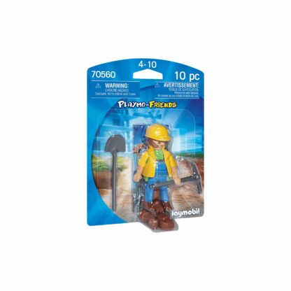 4008789705600 figurina playmobil muncitor in constructii 1