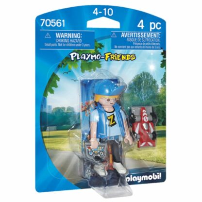 4008789705617 figurina playmobil baietel cu masinuta 1