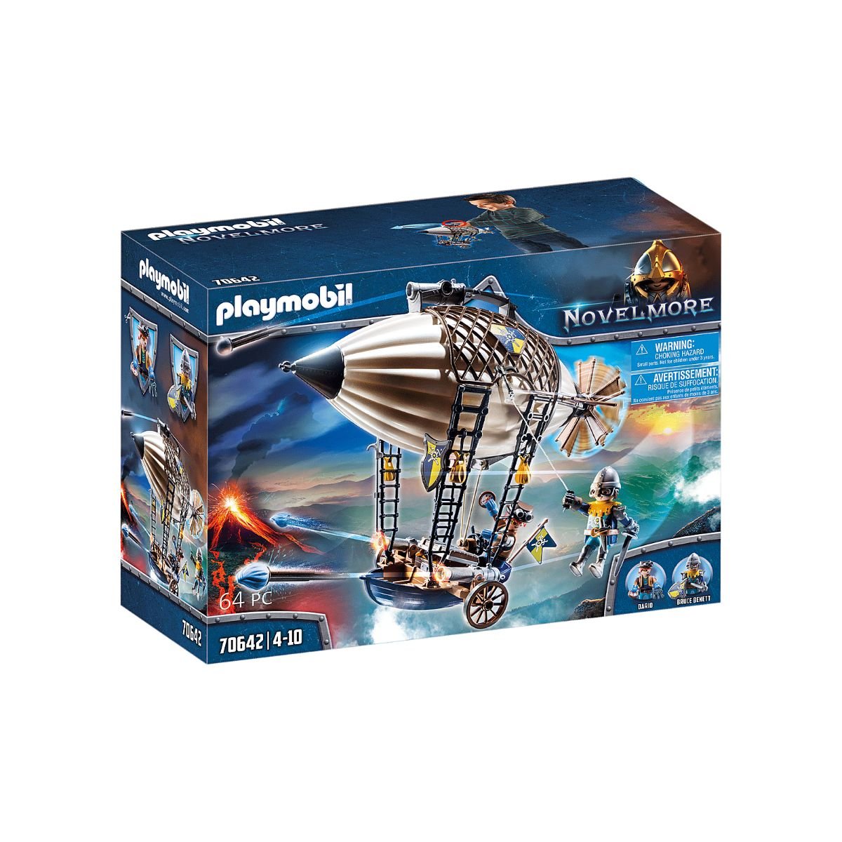Set Playmobil Novelmore - Aeronava cavalerilor Novelmore