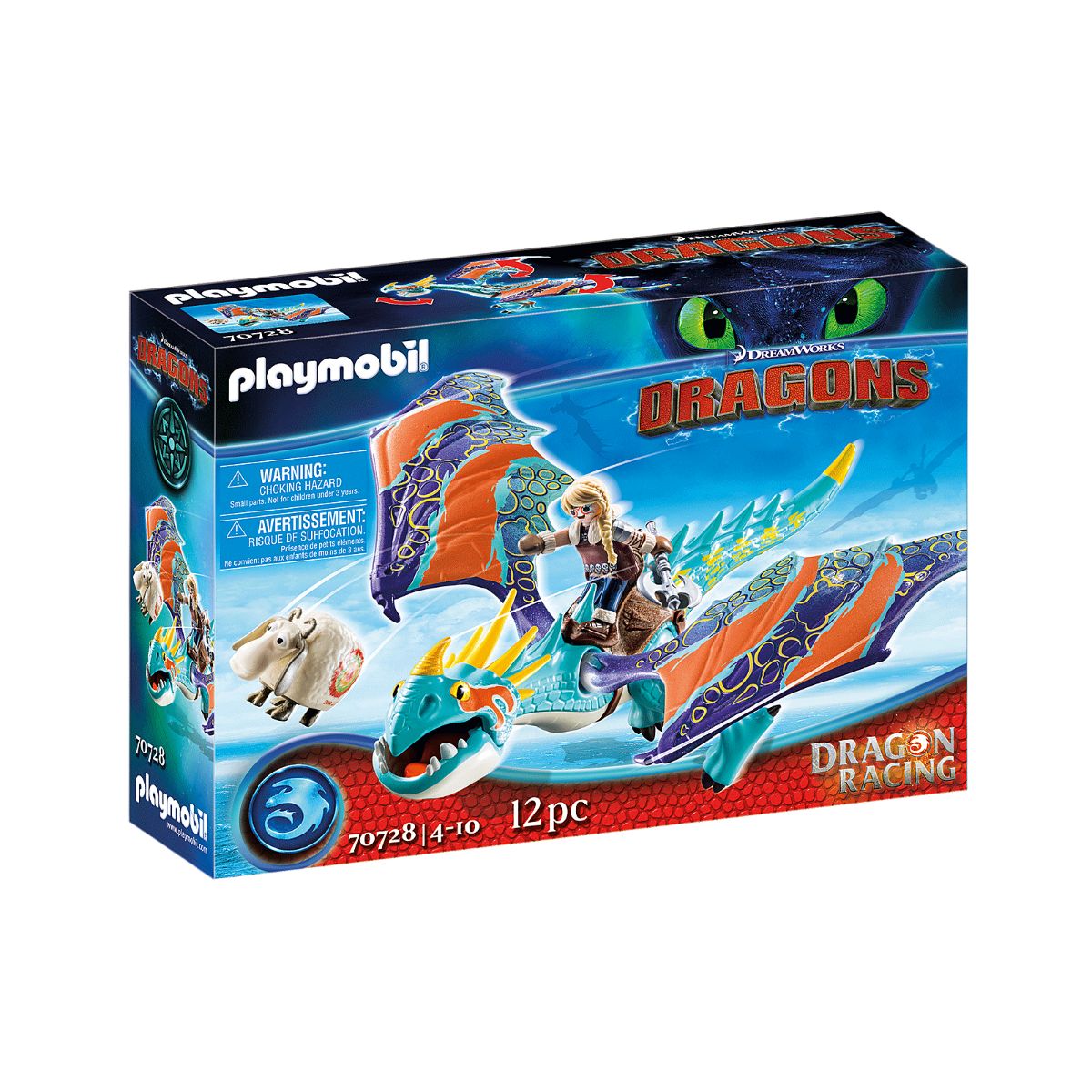 Set Playmobil Dragons - Cursa dragonilor: Astrid si Stormfly