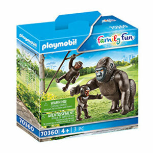 Playmobil Family Fun, Gorila cu pui