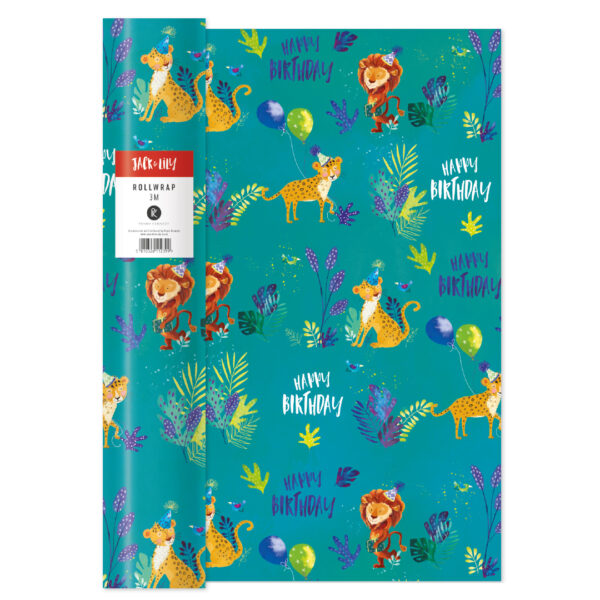 Hartie de impachetat - Roll - Jack & Lily - Jungle | Penny Kennedy