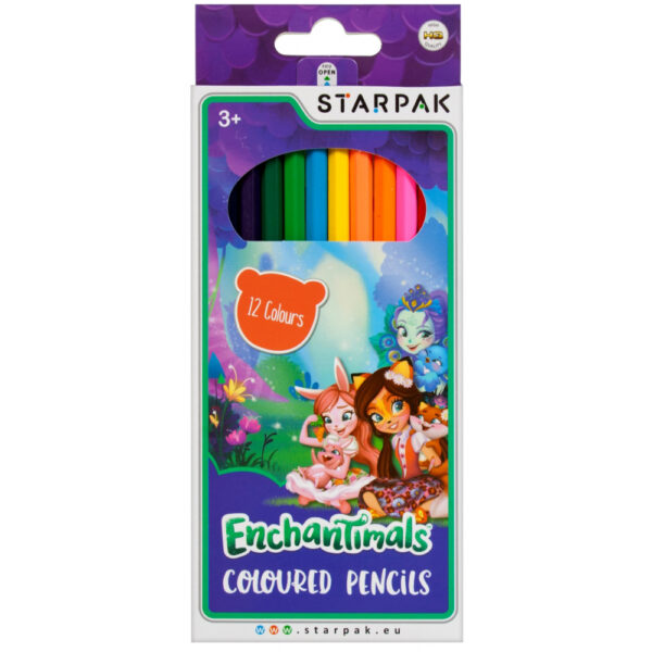 405802 001w creioane colorate starpak enchantimals 12 buc 1