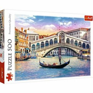 Puzzle Trefl Gondola in Venetia, 500 piese