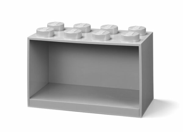 Raft Caramida LEGO 2x4 - Gri