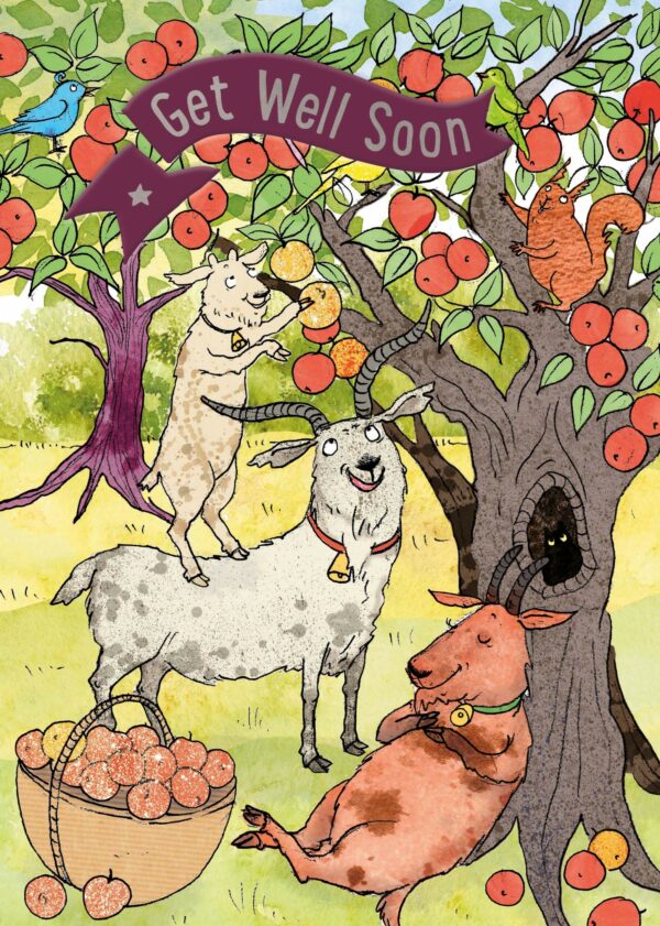 Felicitare cu poveste - The Three Billy Goats Gruff | Cardoo - imagine 3