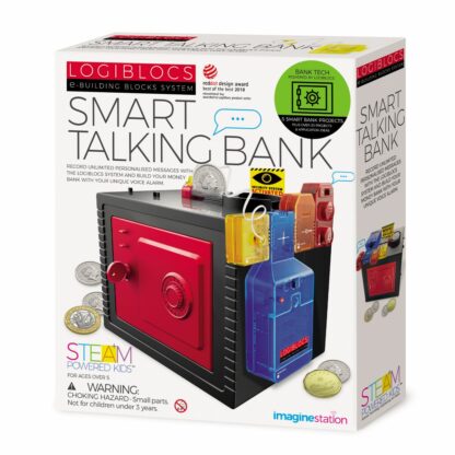 4893156068101 joc electronic logiblocs imagine station set smart talking bank 1