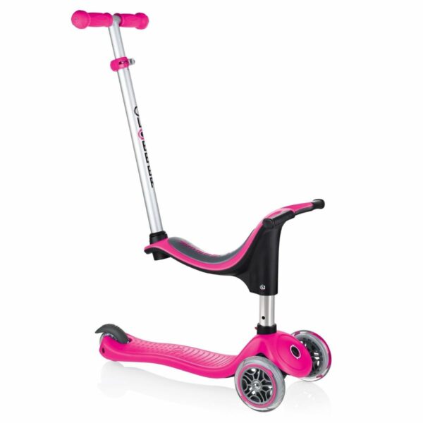Trotineta copii, Globber, Evo, 4 in 1, roz