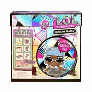 Set de joaca LOL Surprise Furniture Winter Chill cu papusa Ice Pop