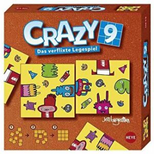 Puzzle Heye Crazy9 Burgerman Doodle, 9 piese