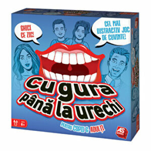 Joc Cu gura pana la urechi, copii si adulti