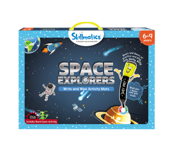 Scriu si sterg - Explorez spatiul cosmic