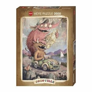 Puzzle Heye Road trippin, 2000 piese