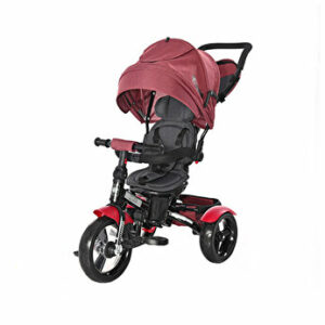 Tricicleta multifunctionala 4 in 1, Neo, Red & Black Luxe