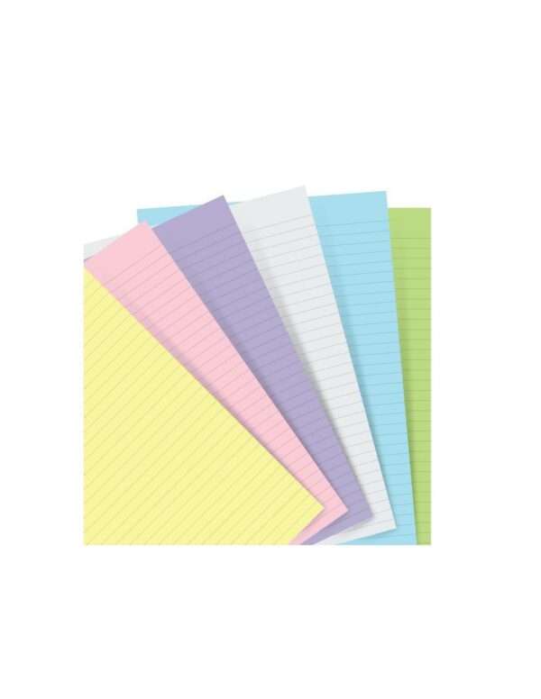 Rezerva hartie - Pastel A5 Ruled Paper Notebook Filofax | Filofax